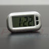 View Item Silver Car Dashboard Clock